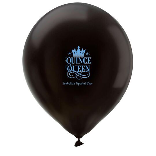 Quince Queen Latex Balloons